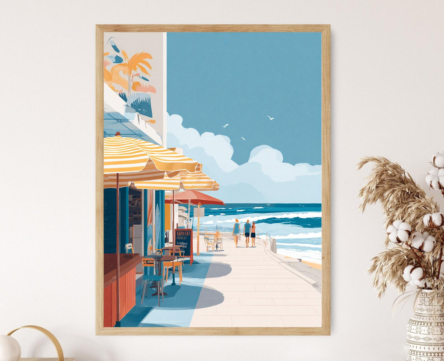 Affiche Bondi Beach – Impression Art Coastale de Sydney