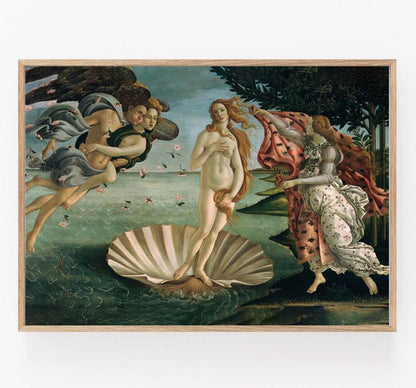 Affiche La Naissance de Vénus – Poster Art classique de Botticelli