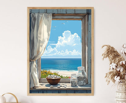 Affiche Côtier de Batumi – Poster Ajika et Objets Folk Géorgiens