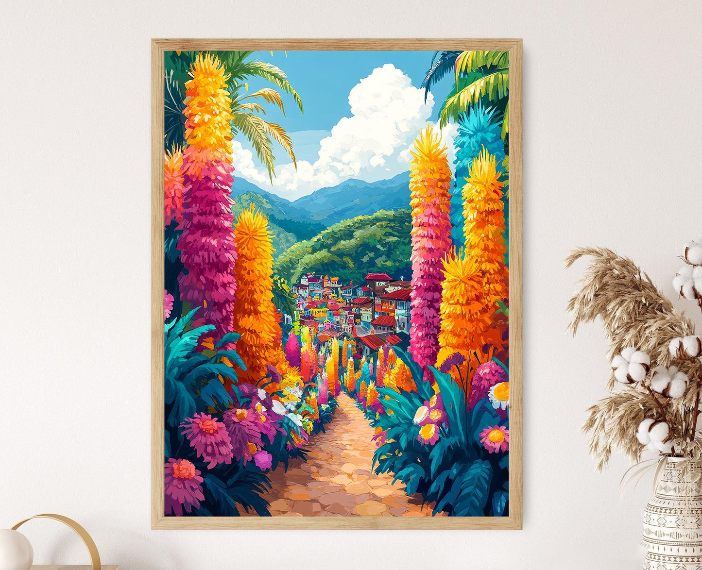 Affiche Pahiyas Festival – Poster Coloré pour Décor Maison Filipino