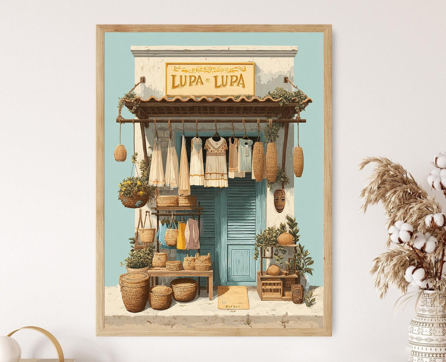 Affiche Festival Lupa Lupa – Impression artistique de l'Atelier Filipino