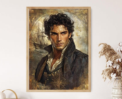 Affiche Edmond Dantès – Poster Art du Comte de Monte-Cristo