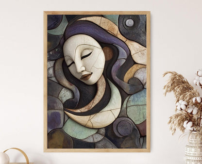 Affiche Sedna - Impression artistique de la déesse Inuit, décoration murale