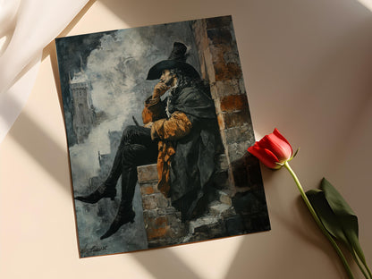 Affiche Faust – Poster Art de Johann Wolfgang von Goethe, Littérature Allemande