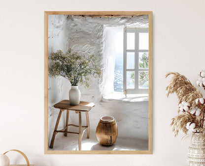 Affiche Plage Rhodes – Photo Décor Côtier de Grèce