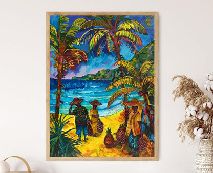 Affiche Jamaïque – Poster Coloré pour Décor de Maison