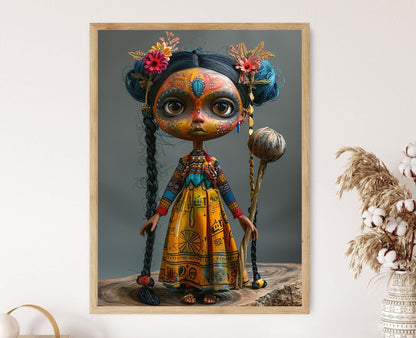 Affiche Santeria Elegua – Art d'Exception pour Pratiques Spirituelles