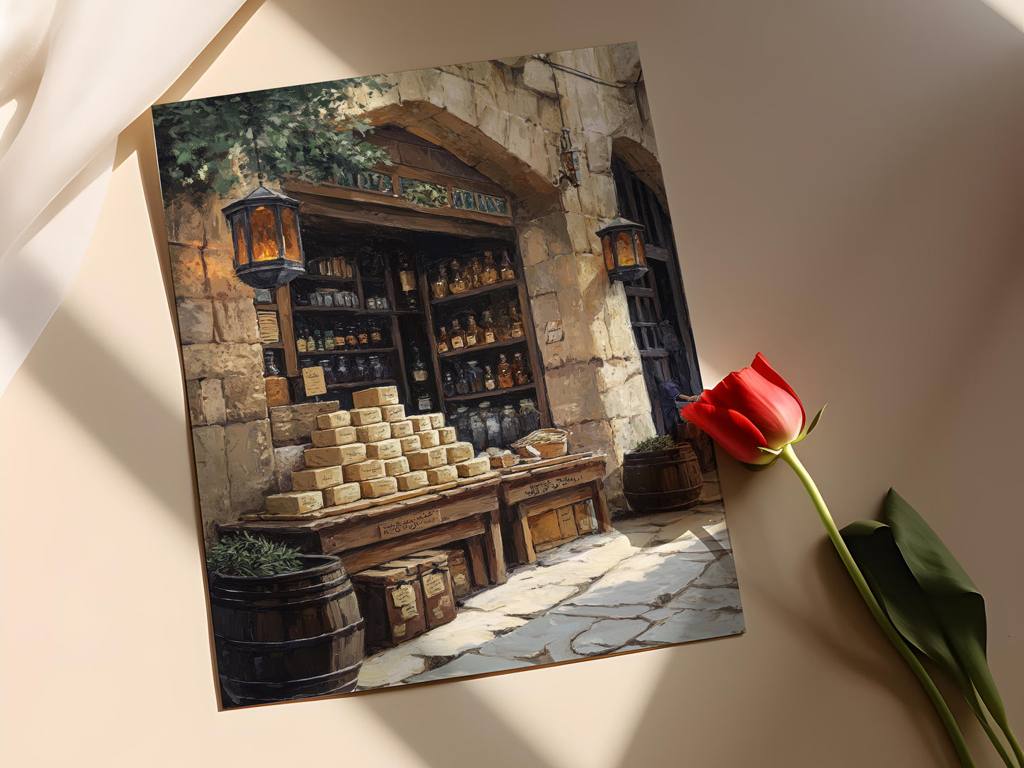 Affiche Art d'Alep – Poster Décor du Patrimoine Syrien