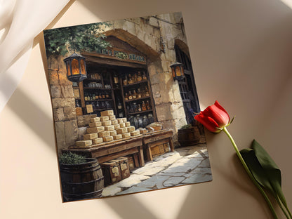 Affiche Art d'Alep – Poster Décor du Patrimoine Syrien