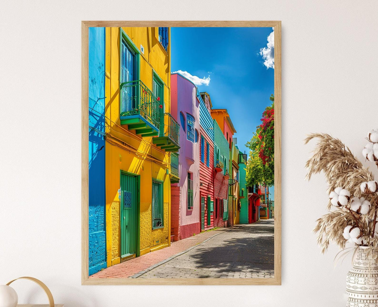 Affiche Buenos Aires – Impression artistique colorée d'Argentine