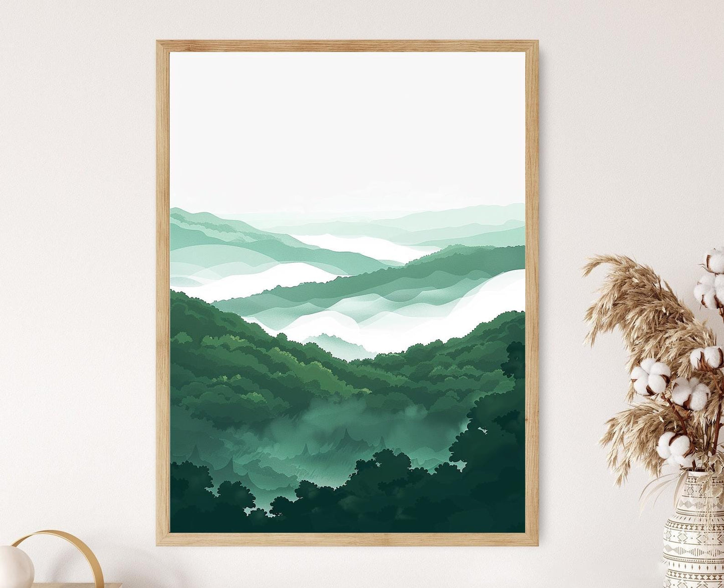 Affiche Paysage des Ozarks – Art Naturel Serein sur Papier Mat