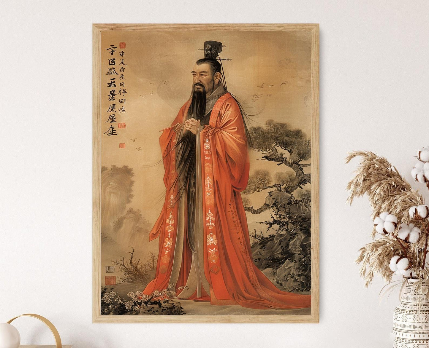 Affiche Huizong – Poster Détails de l'Art Impérial Chinois