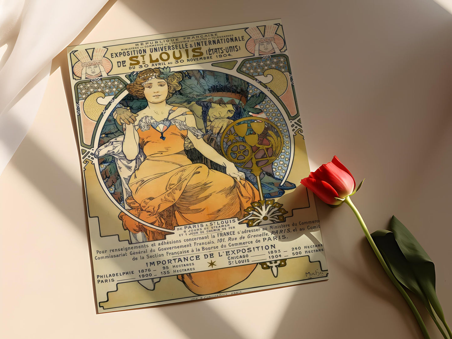 Affiche Art Nouveau – Poster Exposition Universelle de St. Louis