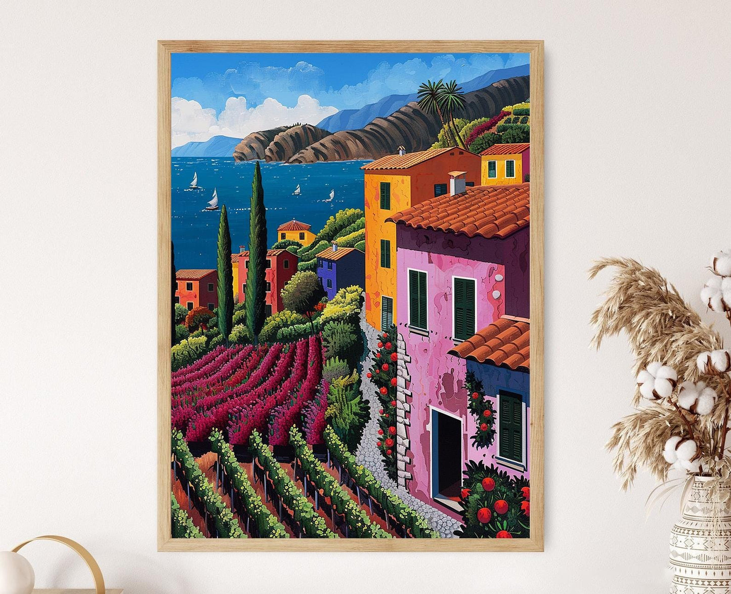Affiche Cinque Terre – Poster Photographie de paysage marin captivant