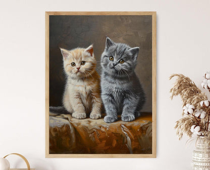 Affiche British Shorthair – Impression Giclée pour Amateurs de Chats