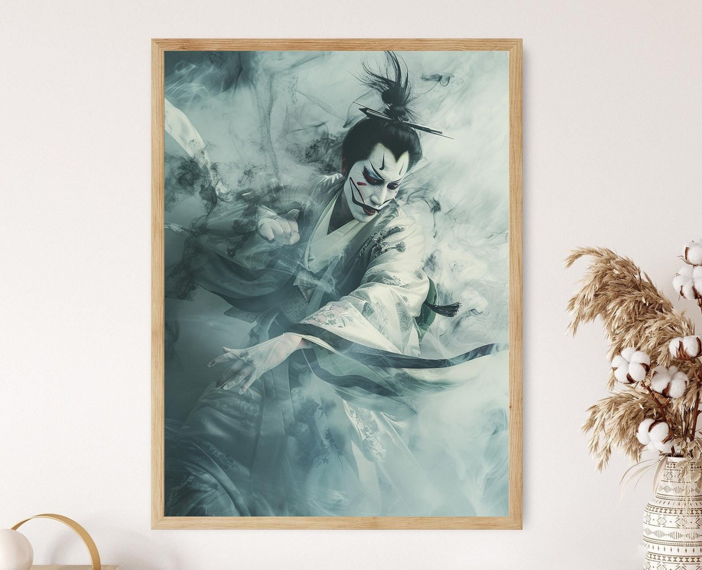 Affiche Kabuki – Art Canvas du Théâtre traditionnel japonais
