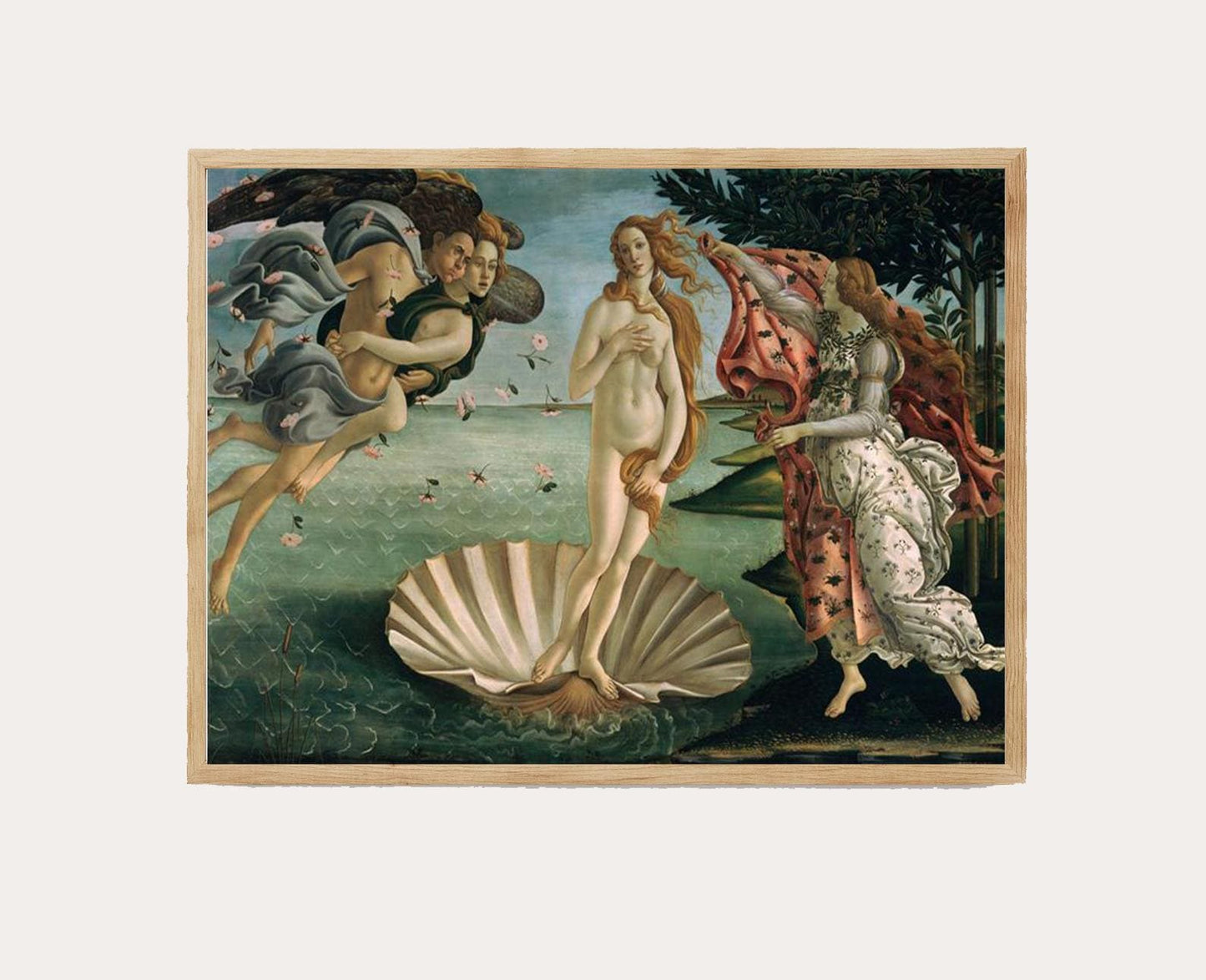 Affiche Renaissance – Poster de La Naissance de Vénus de Botticelli