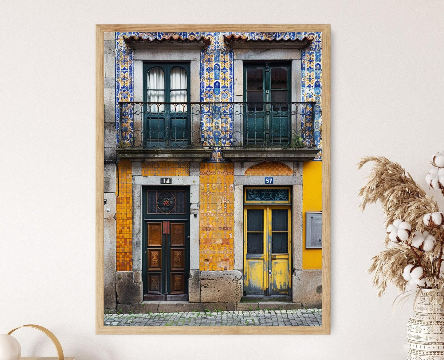 Affiche Porto Portugal – Impression artistique de paysage urbain