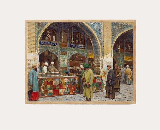 Affiche d'Art Ottoman – Impression Majestueuse pour Décor à Domicile