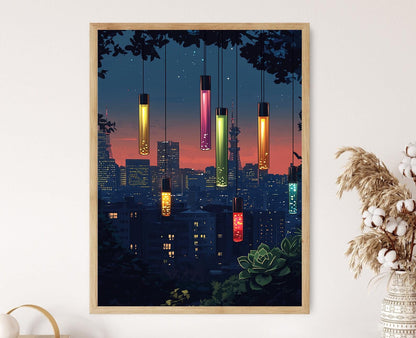 Affiche Seoul – Impression Art Chime Moderne Coréenne