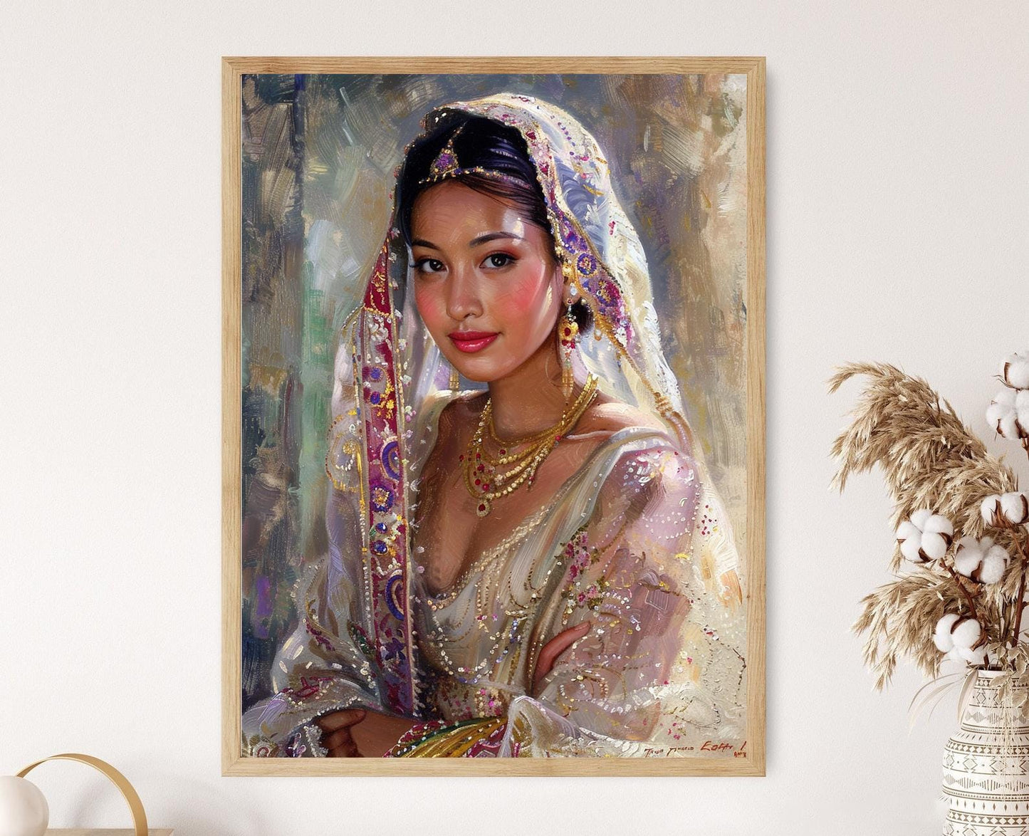 Affiche Mariée Filipina – Portrait culturel de mariage