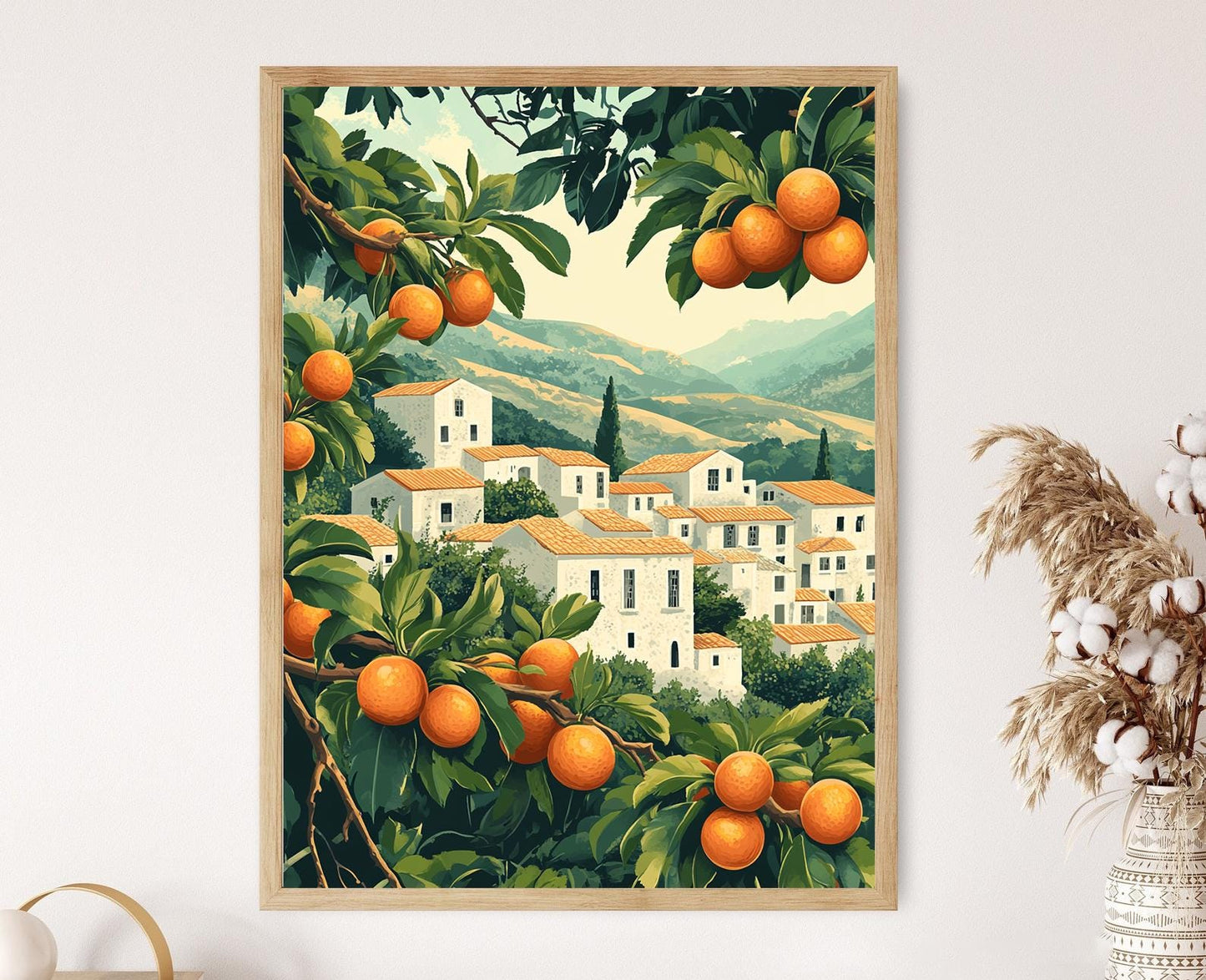 Affiche Nectarin de Tulkarm – Art Print de Ferme Palestinienne