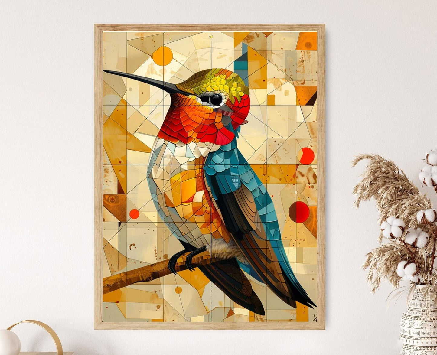 Affiche Colibri – Impression Art Décor Naturel, Papier Mat
