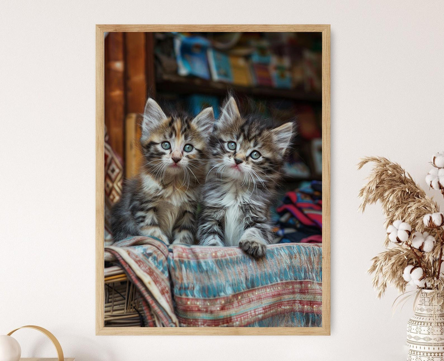 Affiche Chatons d'Istanbul – Photo Urbaine Chic pour Déco d'Appart