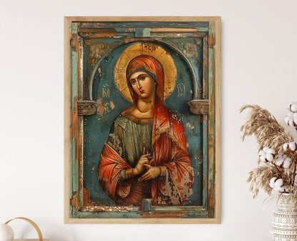 Affiche Art Byzantin – Image Sacrée Chrétienne en Impression