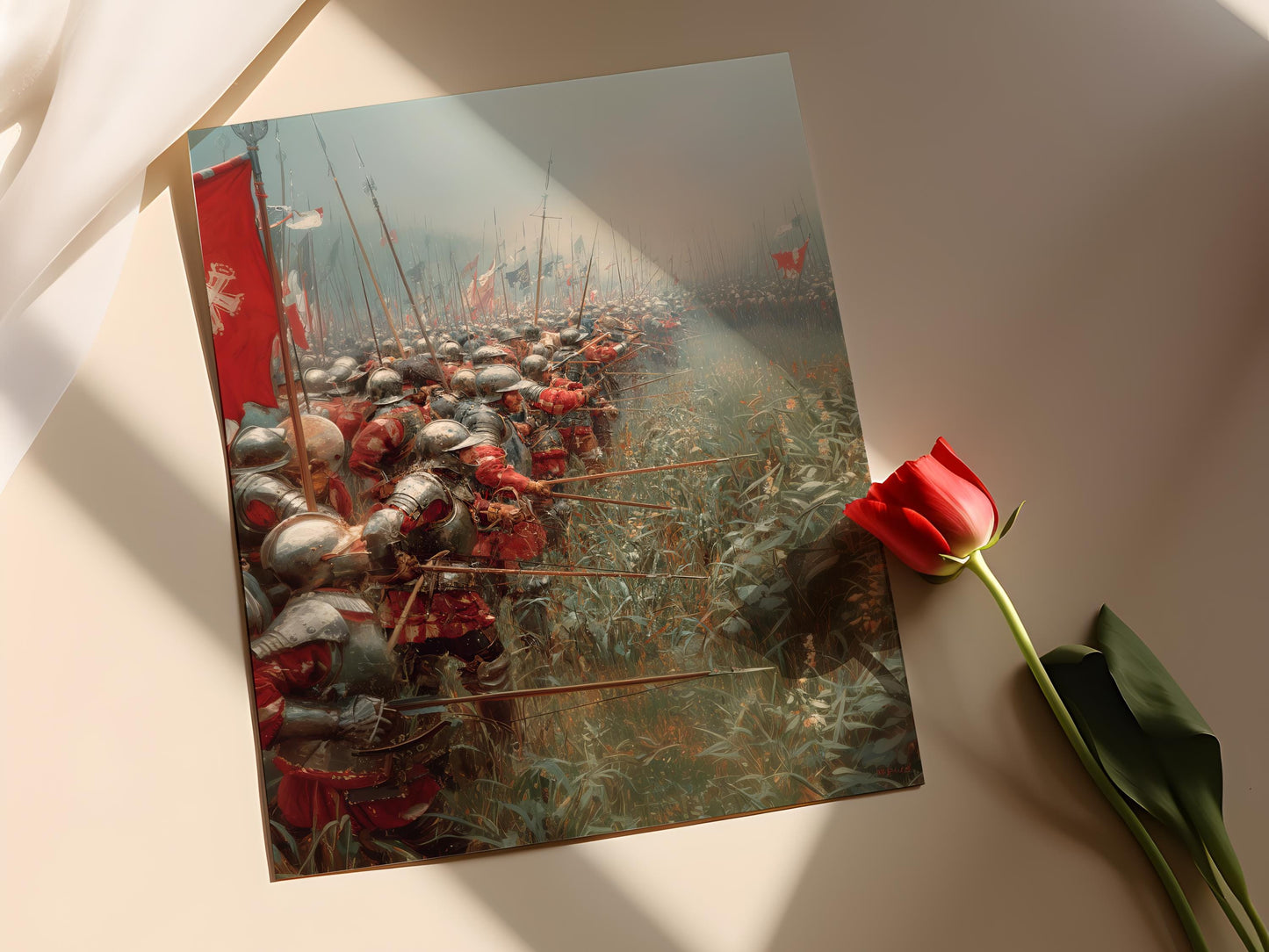 Affiche Médiévale – Poster Art des Archers d'Agincourt