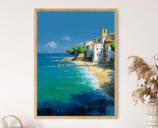 Affiche Gabicce Mare – Poster Art de la ville côtière adriatique