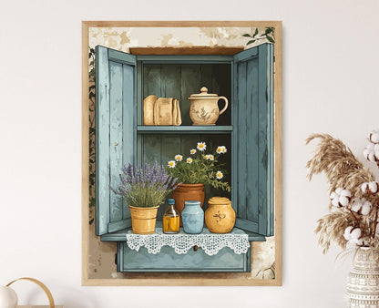 Affiche Lavande Française – Poster Pot de Miel & Remède de Camomille