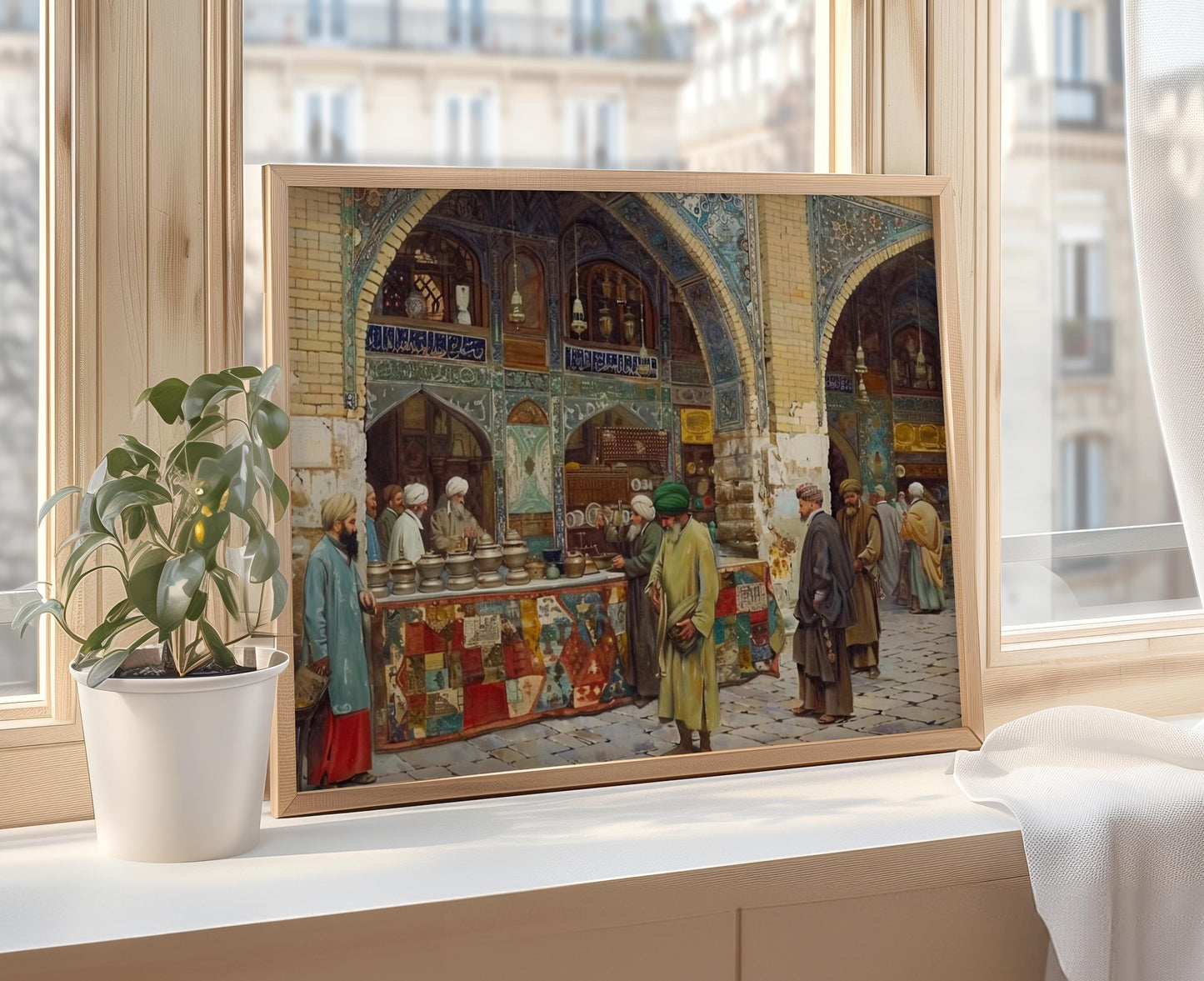 Affiche d'Art Ottoman – Impression Majestueuse pour Décor à Domicile