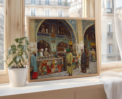 Affiche d'Art Ottoman – Impression Majestueuse pour Décor à Domicile