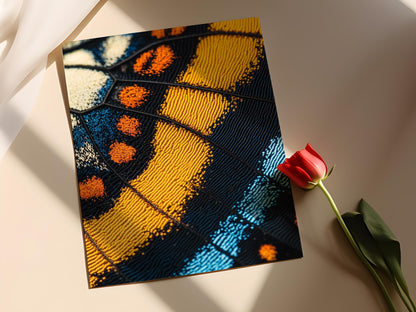 Affiche Ailes de Papillon – Impression Macro aux Motifs Vibrants
