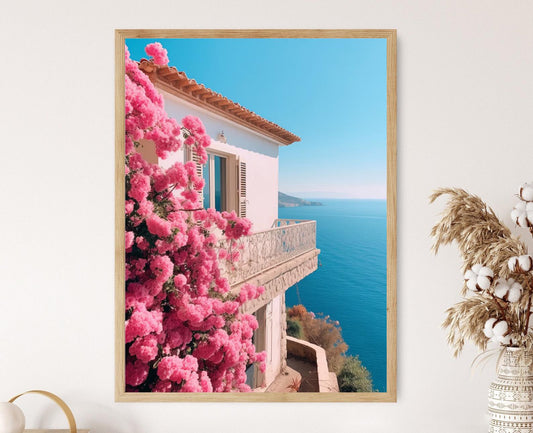 Affiche Élégance Côtière – Impression Photo Art, Décor Marin Apaisant