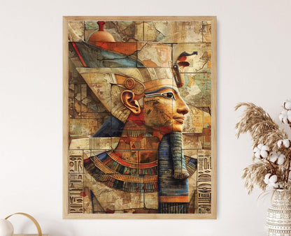 Affiche Mural Pharaonique – Chef-d'œuvre Égyptien pour Salon
