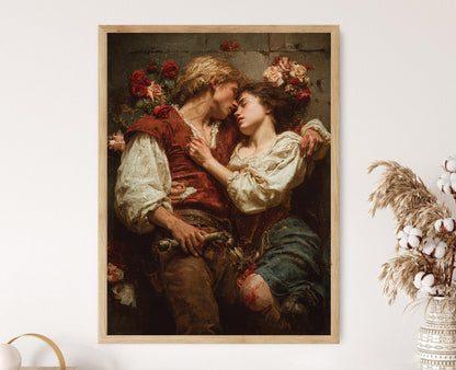 Affiche Roméo et Juliette – Poster de l'histoire d'amour tragique de Shakespeare