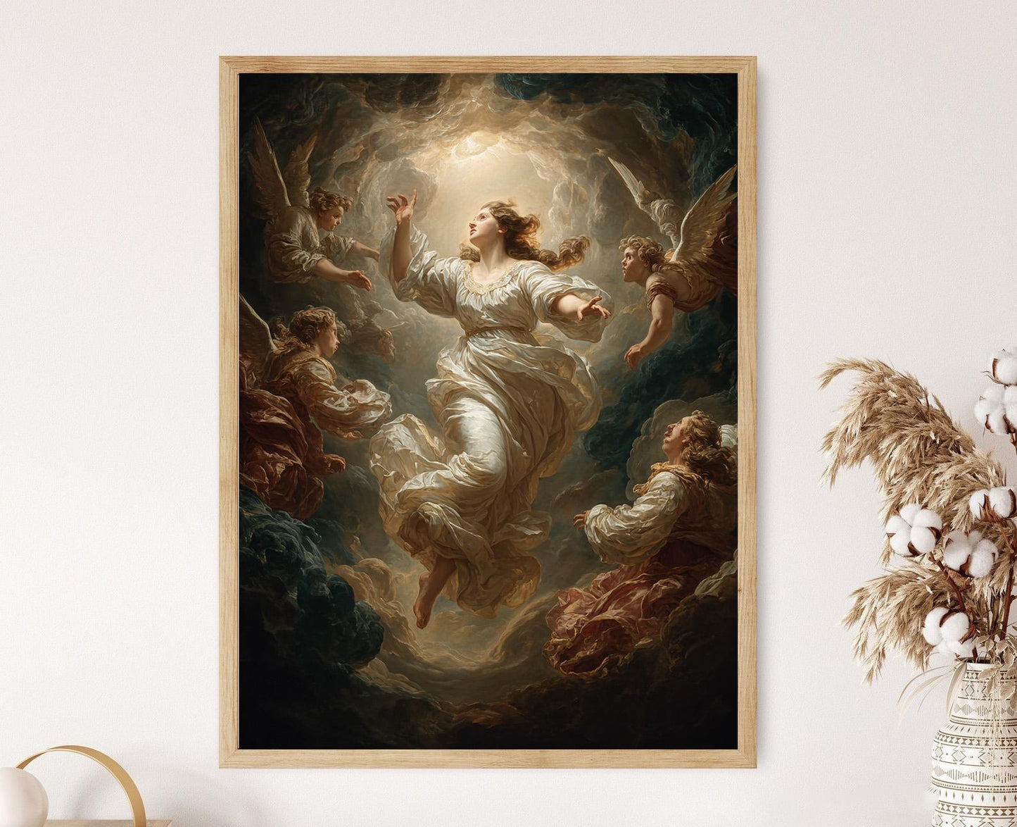 Affiche Assomption de Marie – Tirage d'art Baroque Catholique