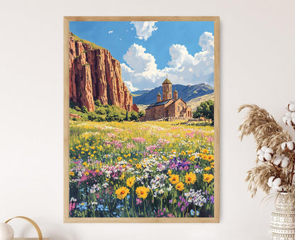 Affiche Noravank – Poster Paysage Arménien au Monastère de Noravank