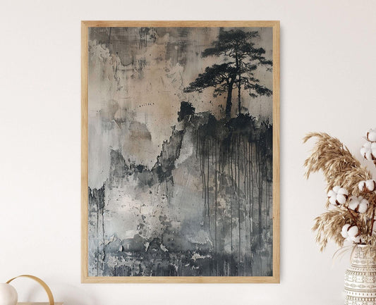 Affiche Wabi Sabi – Impression artistique minimaliste pour decor rustique