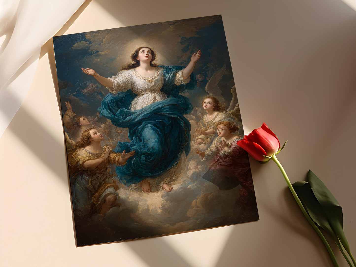 Affiche Baroque de l'Assomption de Marie – Poster Art Murillo