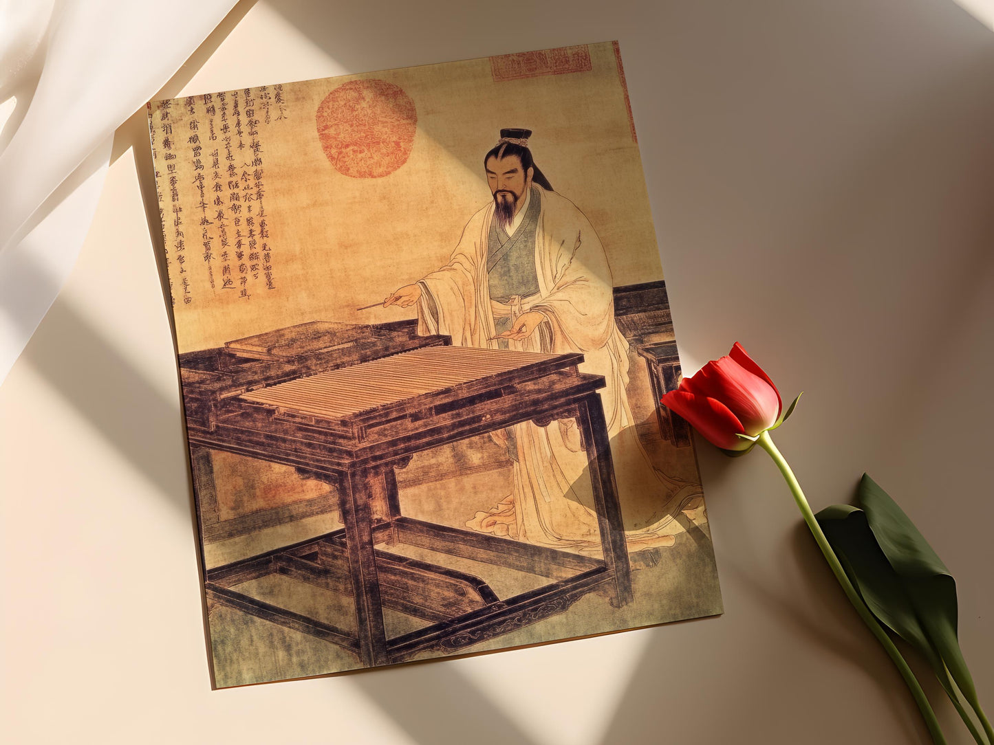 Affiche Art de la Dynastie Song – Illustration Science & Technologie de la Chine Ancienne