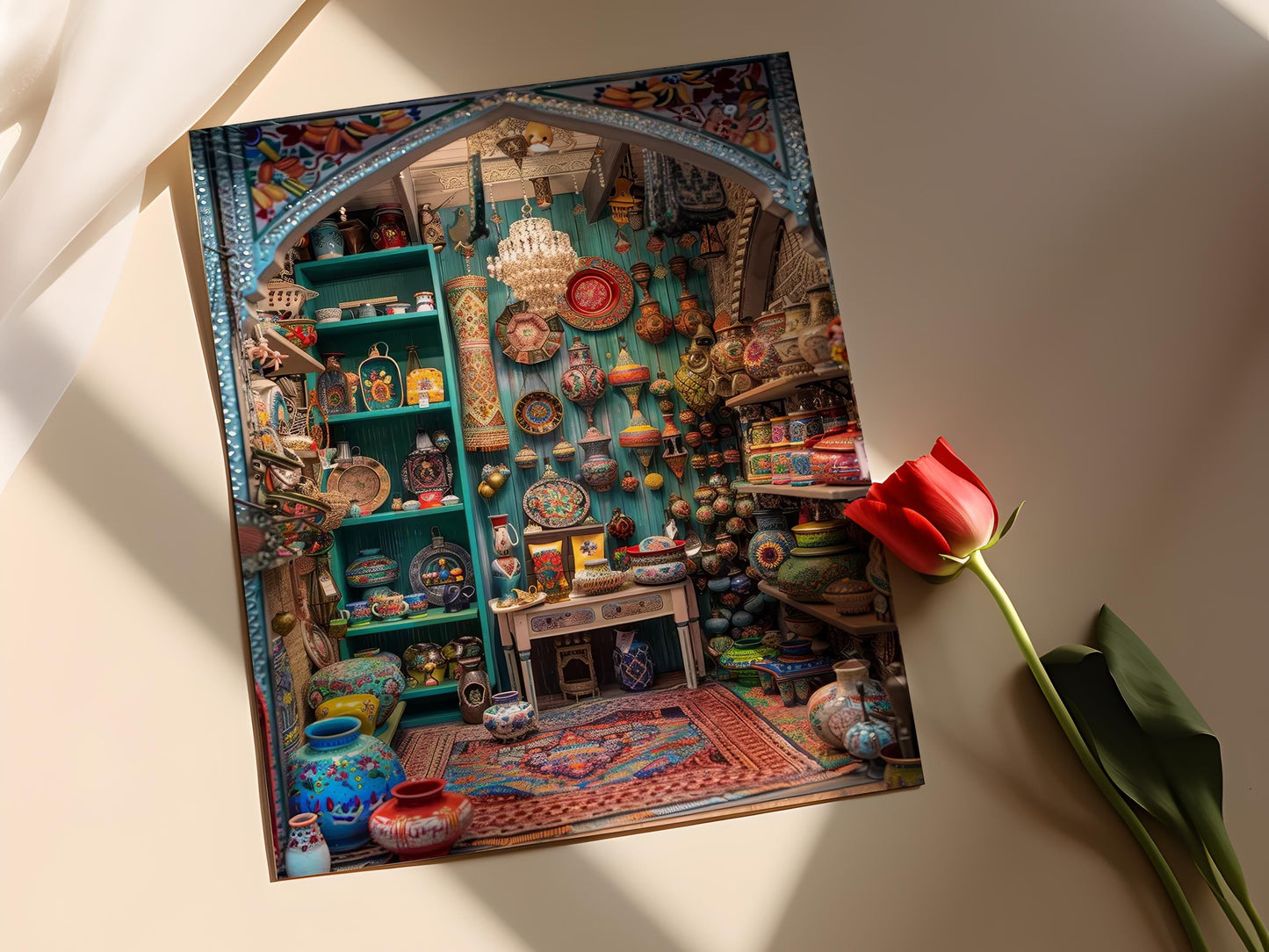 Affiche d'Art Turc – Décor mural culturel fait main