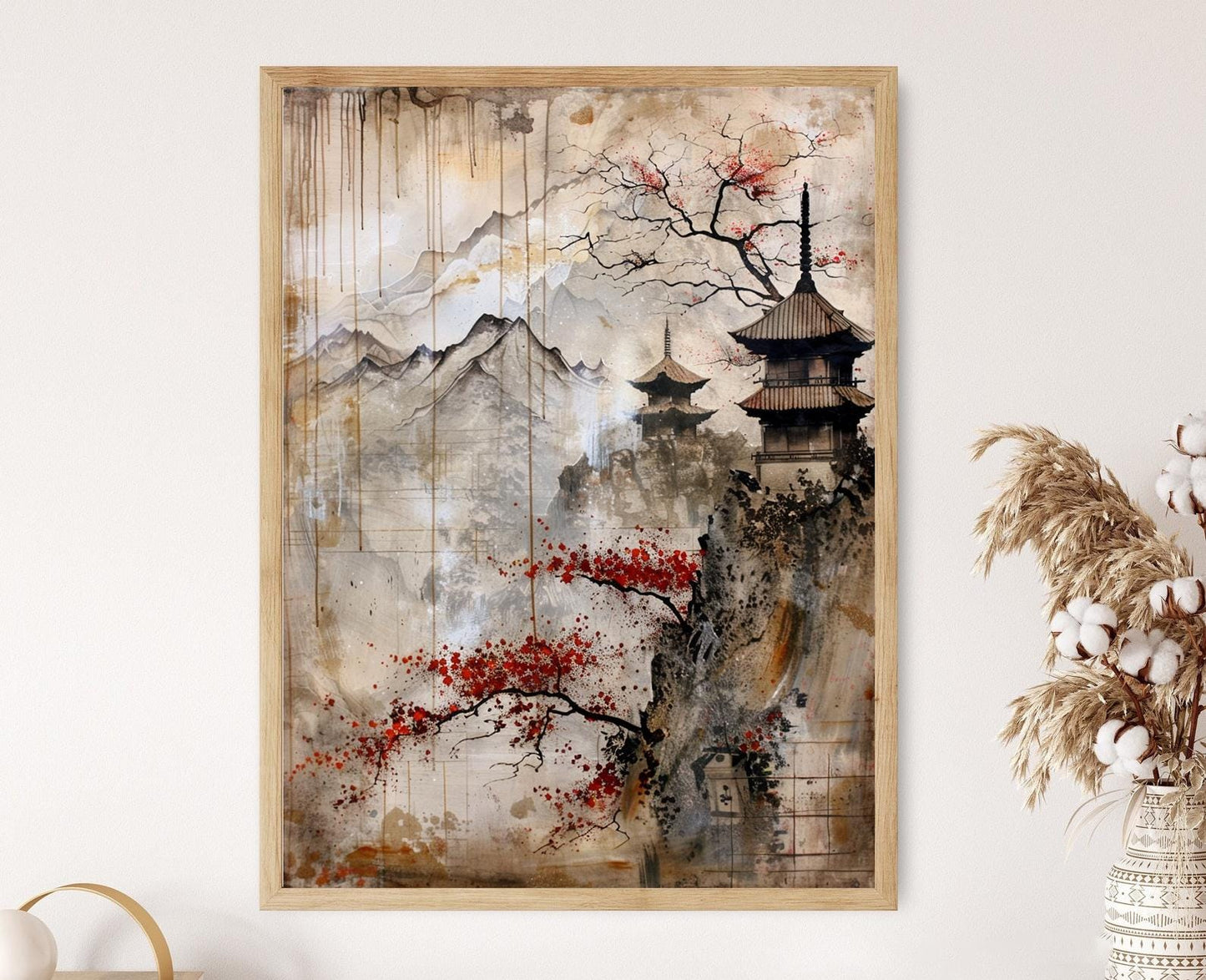 Affiche Wabi Sabi – Impression d'art : Beauté imparfaite et design minimaliste