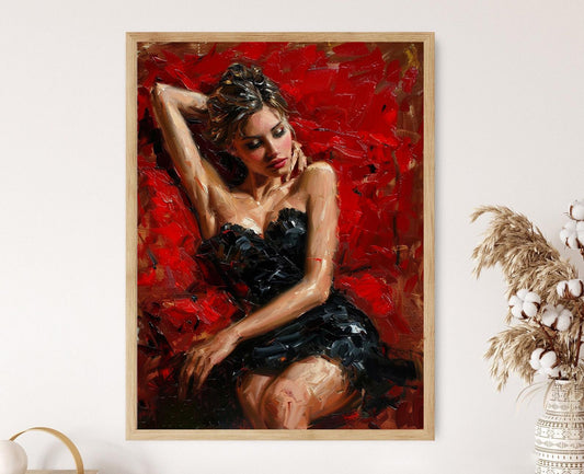 Affiche Sensuelle – Poster Art Érotique pour Décor de Chambre