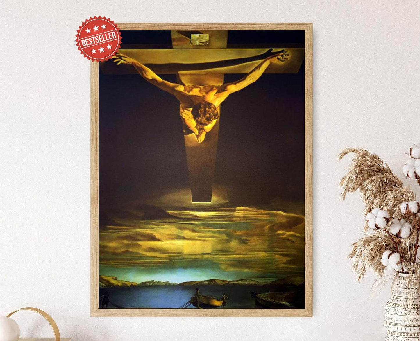 Affiche Dalí – Poster Reproduction d'Art Religieux Saint Jean de la Croix