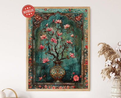 Affiche Art Islamique – Calligraphie Arabe Intricate pour Eid & Ramadan