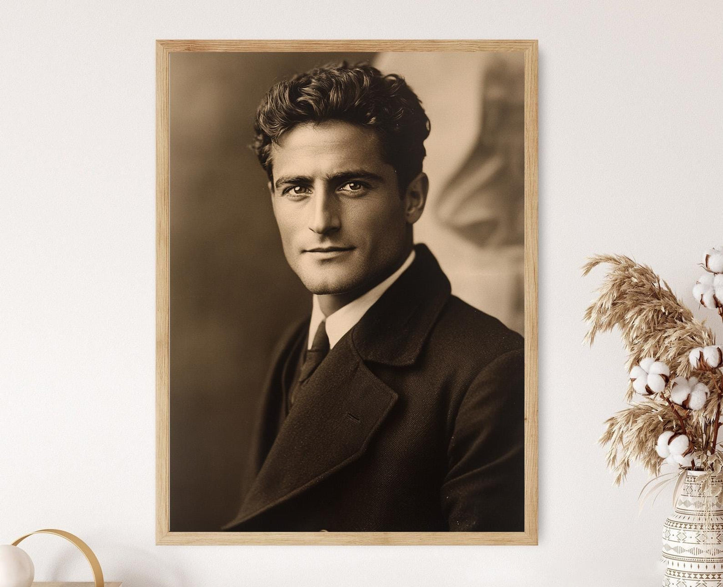 Affiche Vintage de Pier Giorgio Frassati – Art Catholique Inspirant
