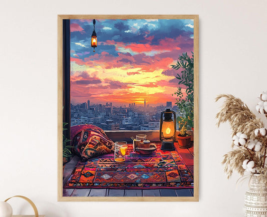 Affiche Kobani – Illustration urbaine kurde en tirage d'art